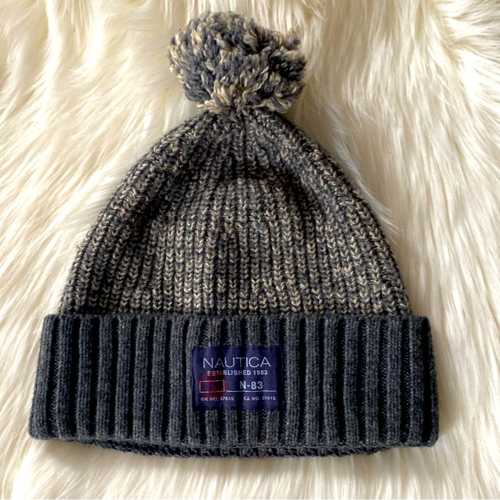 Nautica beanie hat